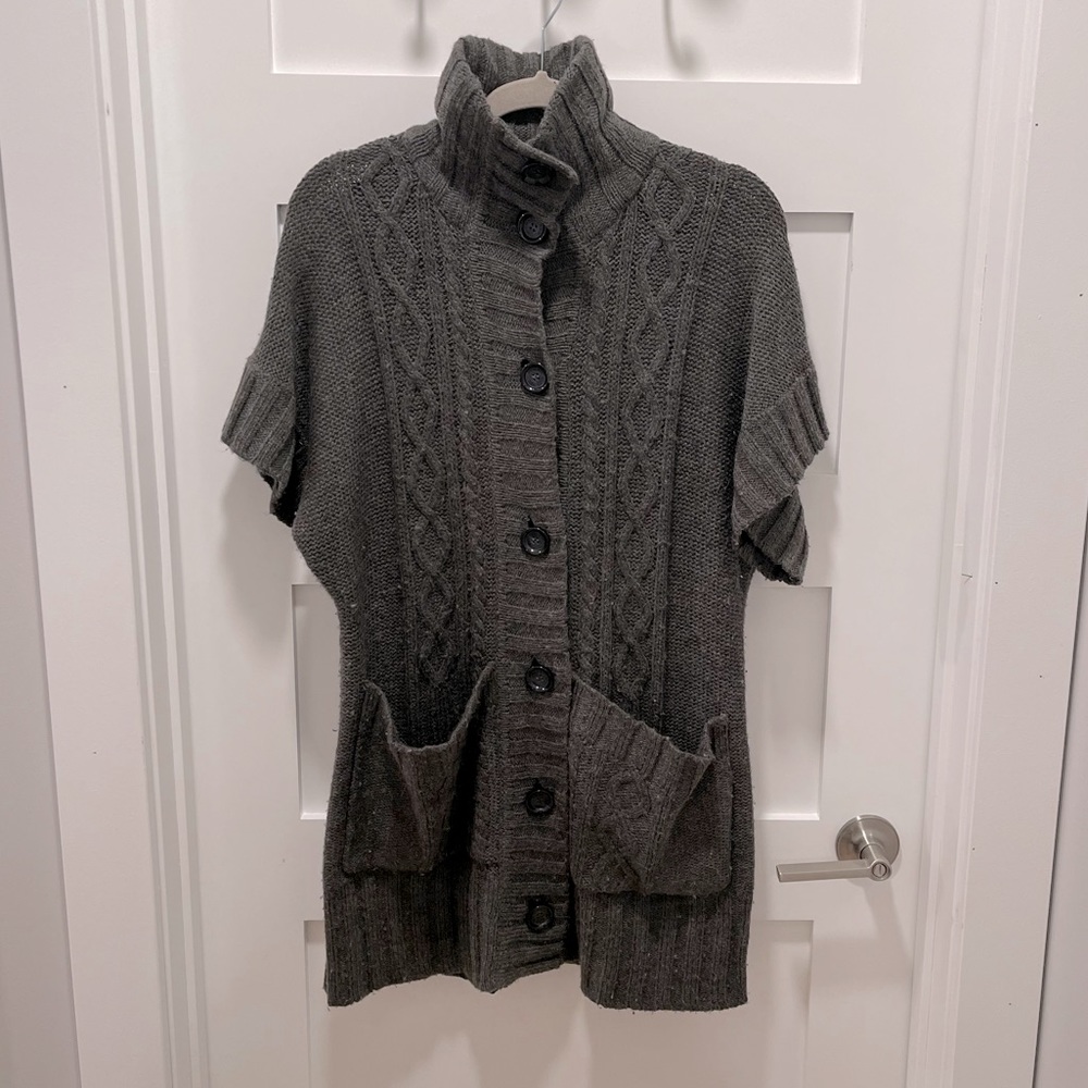 Dark grey knee length Michael Kors sweater